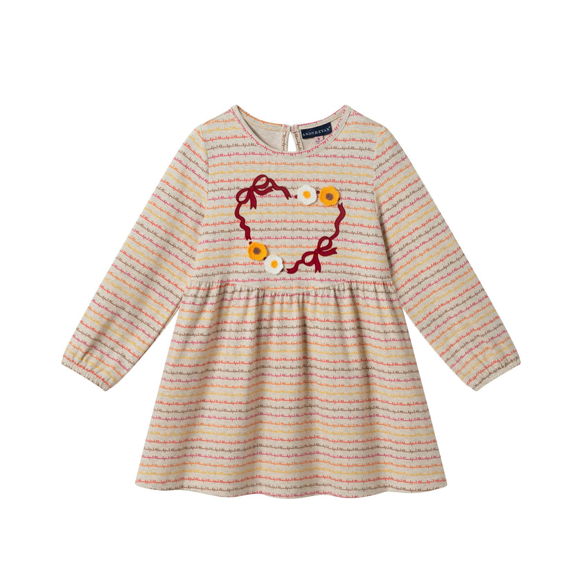 "Thankful" Jersey Dress | Autumn Bow Heart