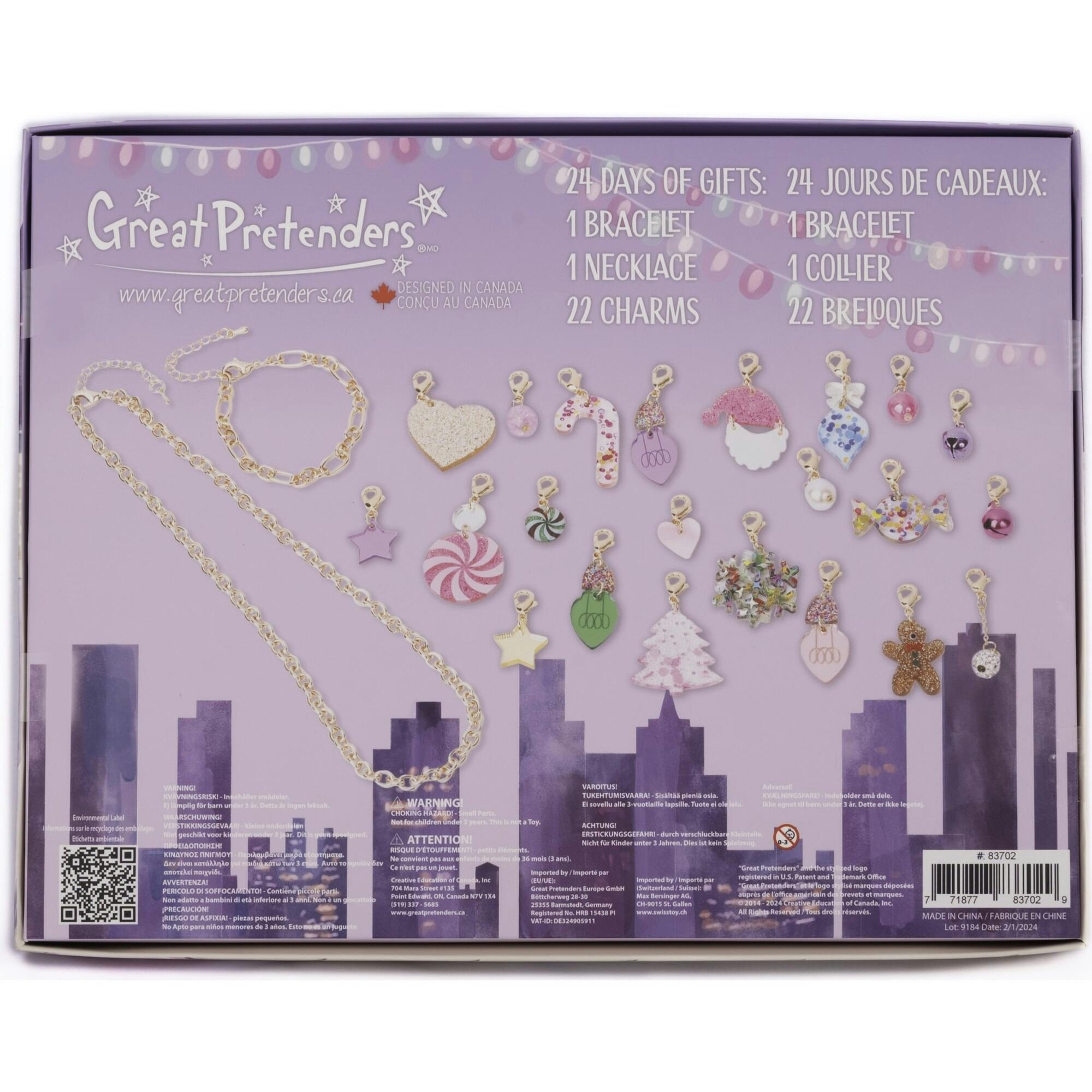 Build A Bracelet Advent Calendar - Holiday Party Fun