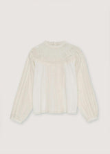 Dahlia Woman Blouse Moonlight White