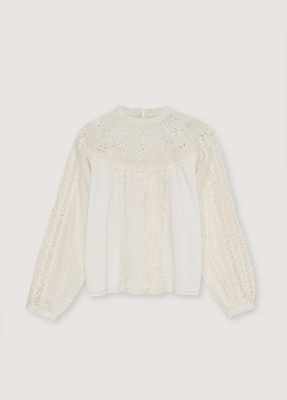 Dahlia Woman Blouse Moonlight White