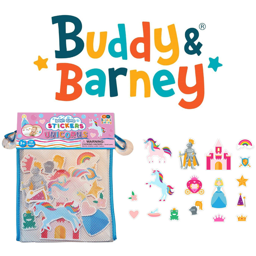 Bath Time: Stickers - Unicorns