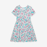 Retro Daisy Twirl Dress