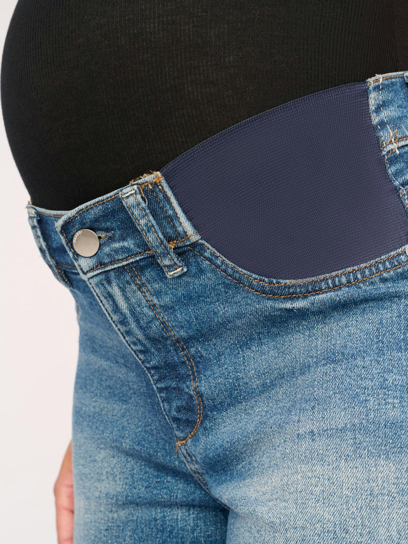 Hepburn Maternity Wide Leg Vintage Jeans | East Lake