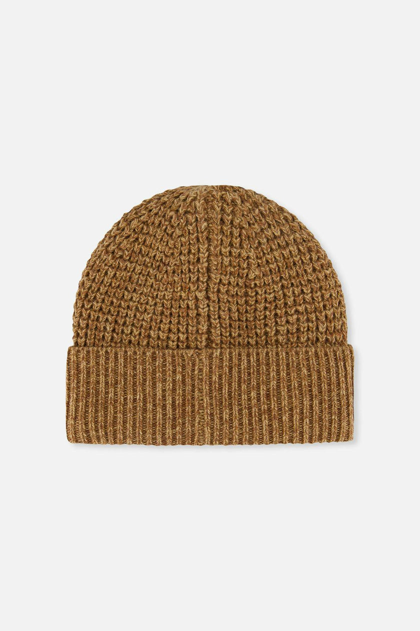 Winter Knit Hat Brown Sugar