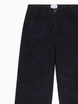 Navy Alma Corduroy Girl Culottes