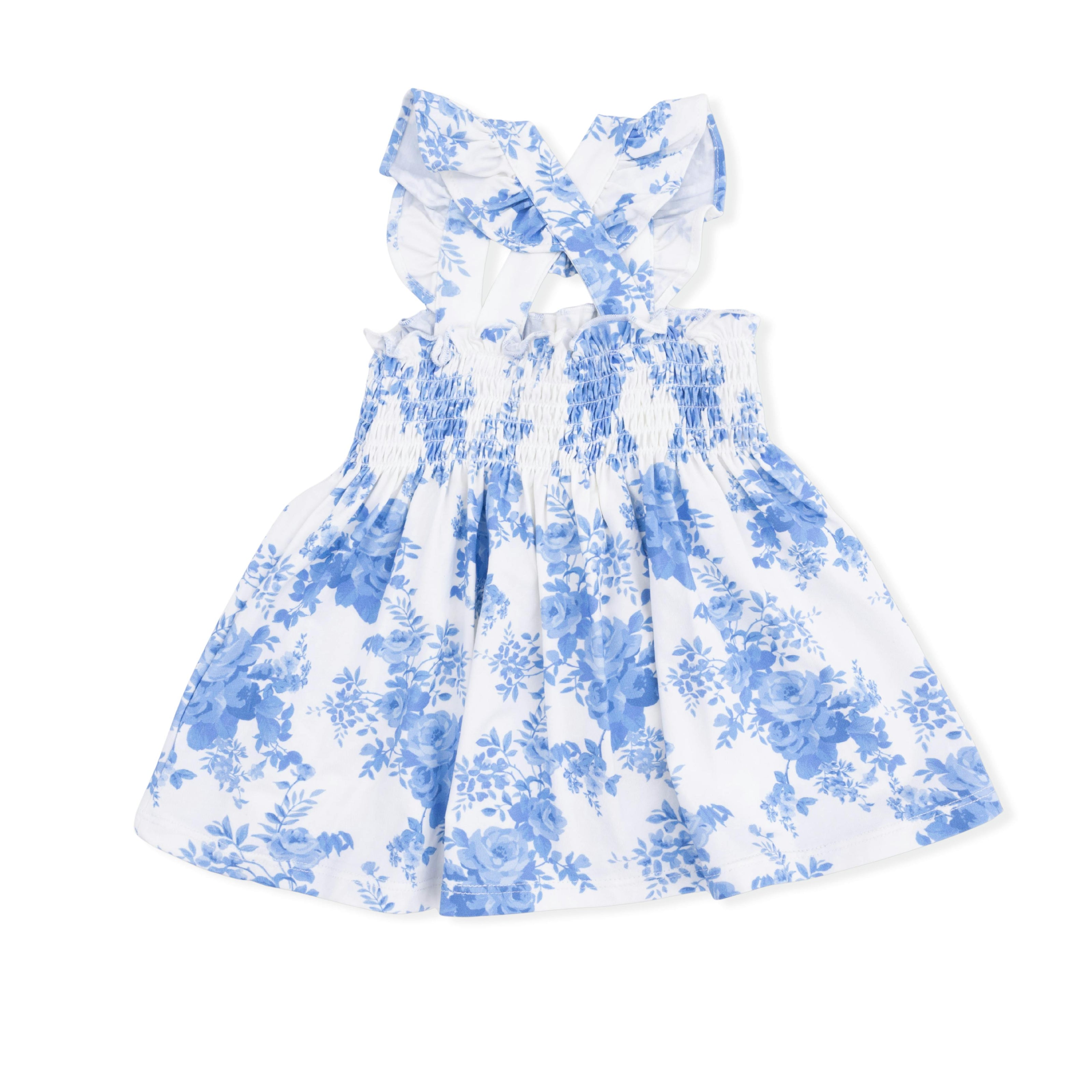 Dream Cottage Floral - Smocked Top with Bloomer & Headband