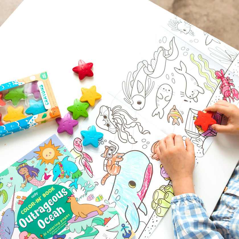 Stars of the Sea Crayons - Set of 6