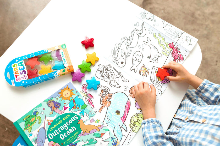 Stars of the Sea Crayons - Set of 6