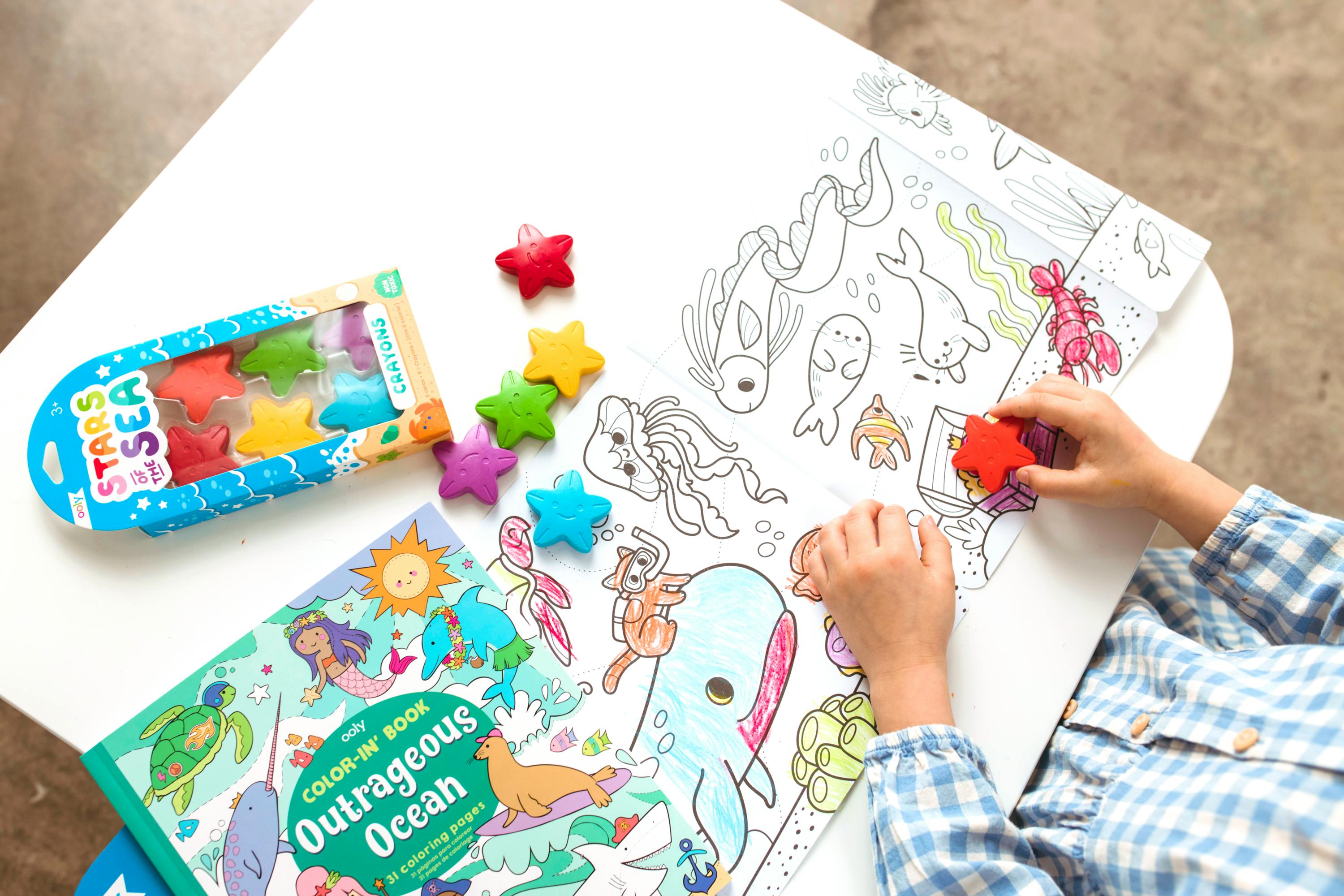 Stars of the Sea Crayons - Set of 6