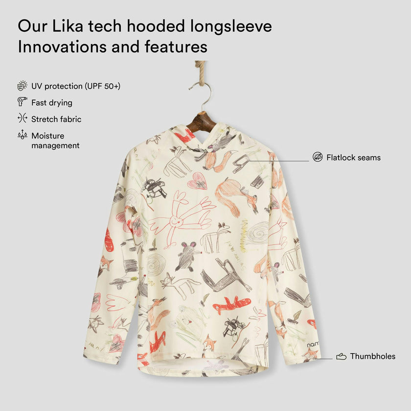 Lika tech hooded longsleeve "Walton"