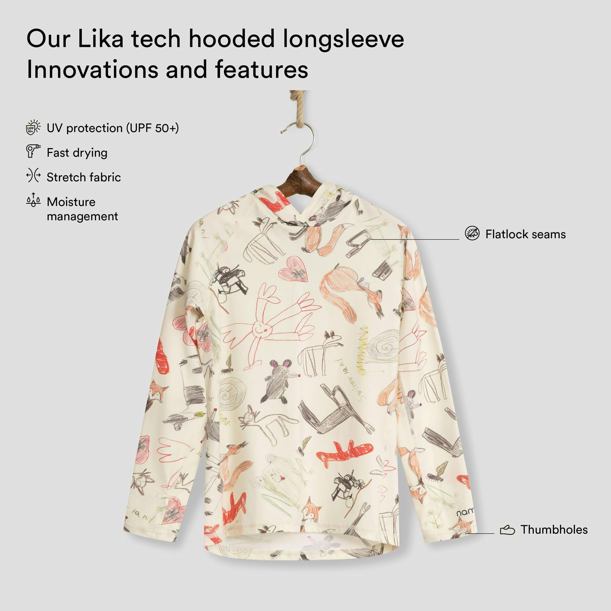 Lika tech hooded longsleeve 