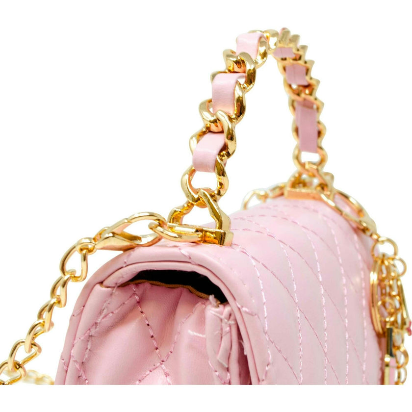 Girl's Classic Link Chain Top Handle Handbag