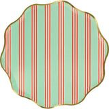 Festive Stripe Side Plates