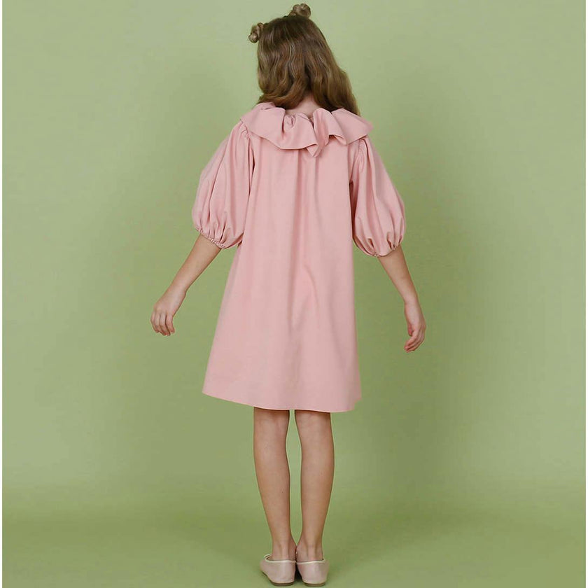 Sara dress (ash pink)