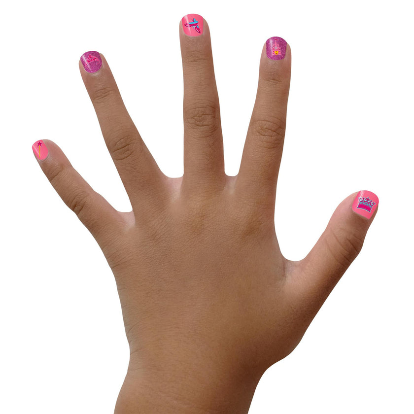3-D Princess Nail Art