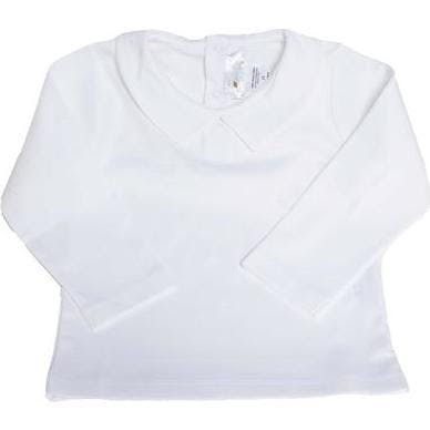 Pointed Collar Long Sleeve Shirt