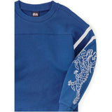 Sporty Sleeve Popover, Blue