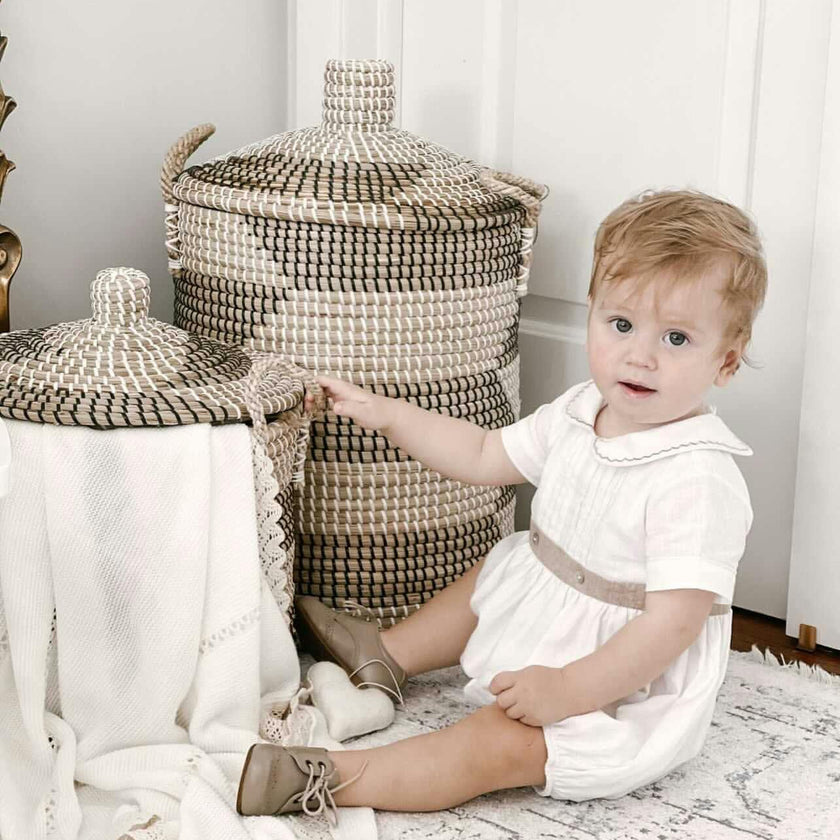 Ashton Linen Romper