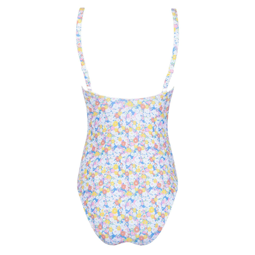 women's jasmine blossom v-neck one piece