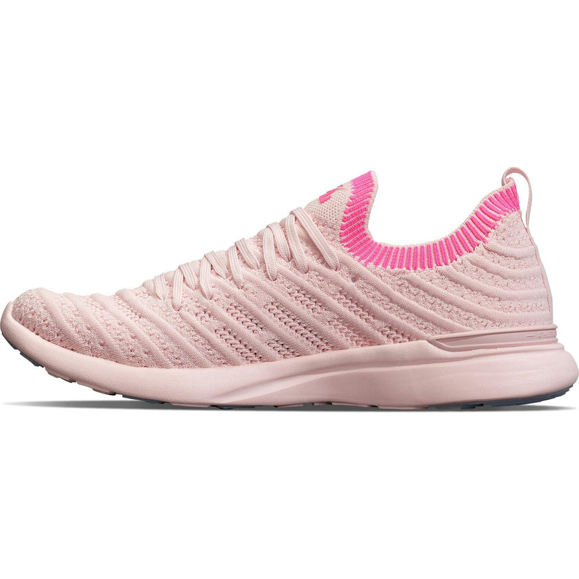 Women's TechLoom Wave Bleached Pink / Fusion Pink / Ribbed, Pink