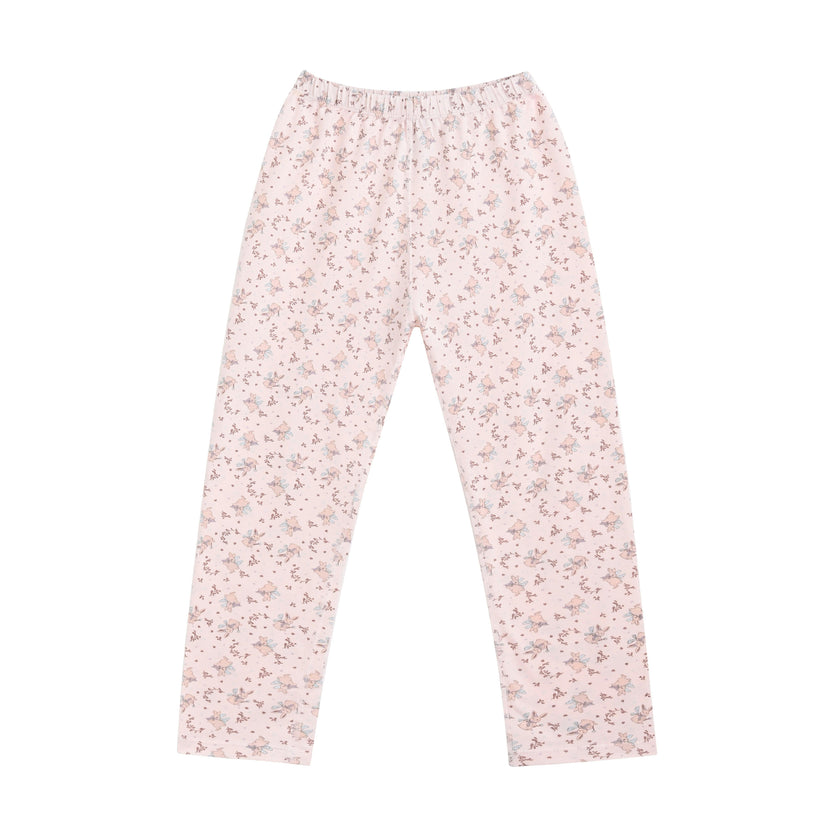 Pink Blossom Cotton Pajama Set