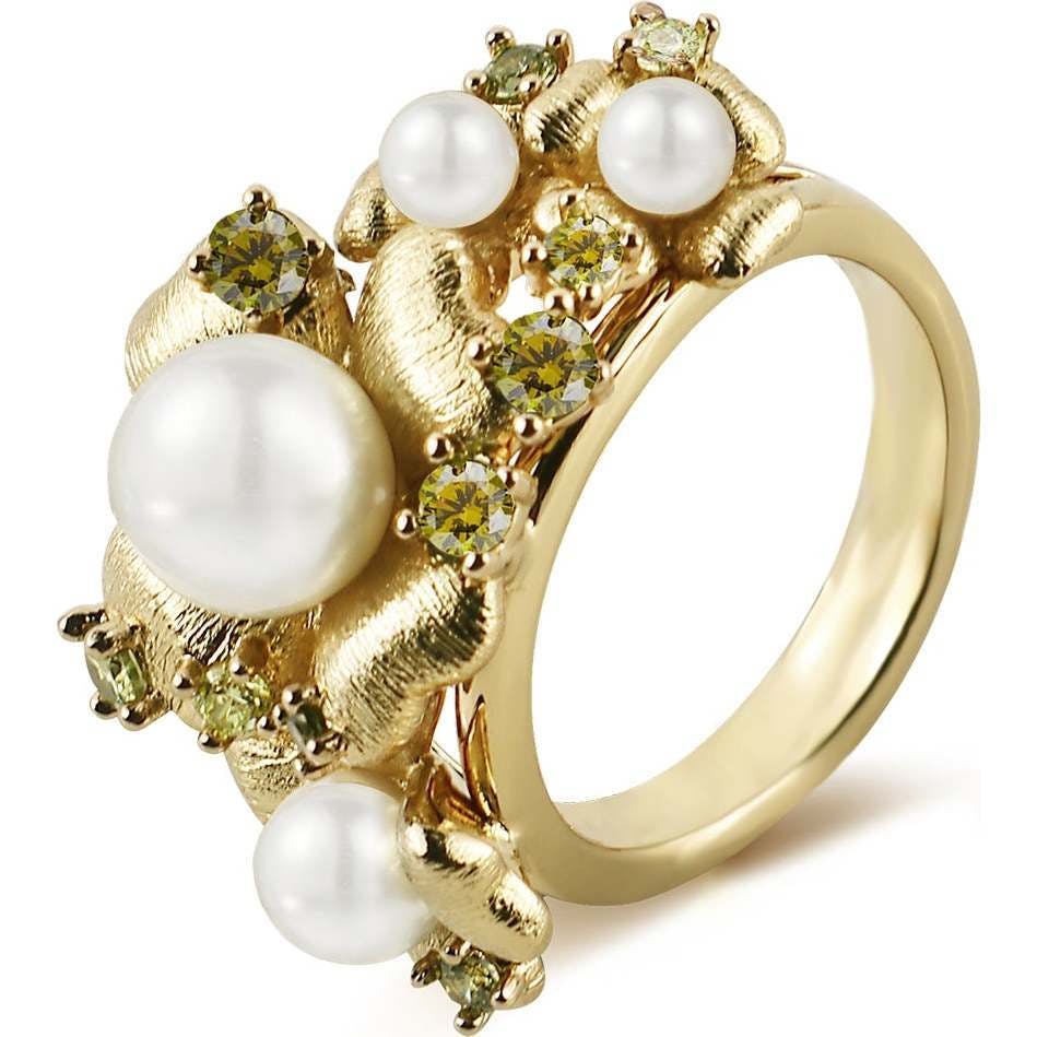 Garden Blossom Wide Ring