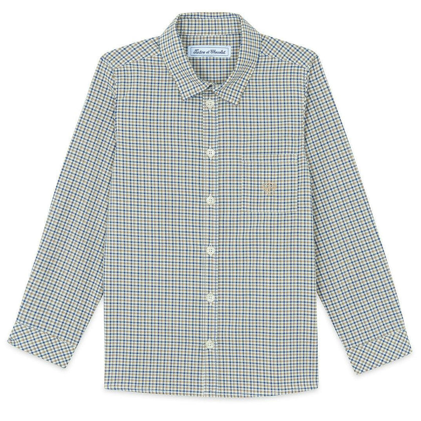 Cotton Plaid Shirt