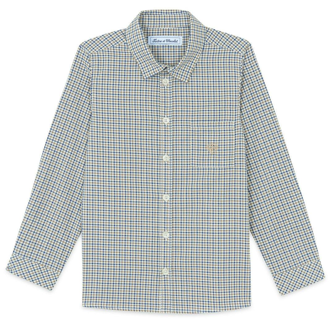 Cotton Plaid Shirt
