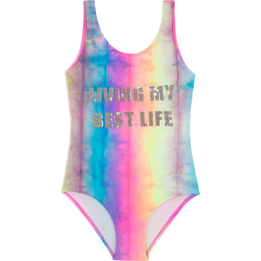 Tie Dye Best Life One Piece, Multi