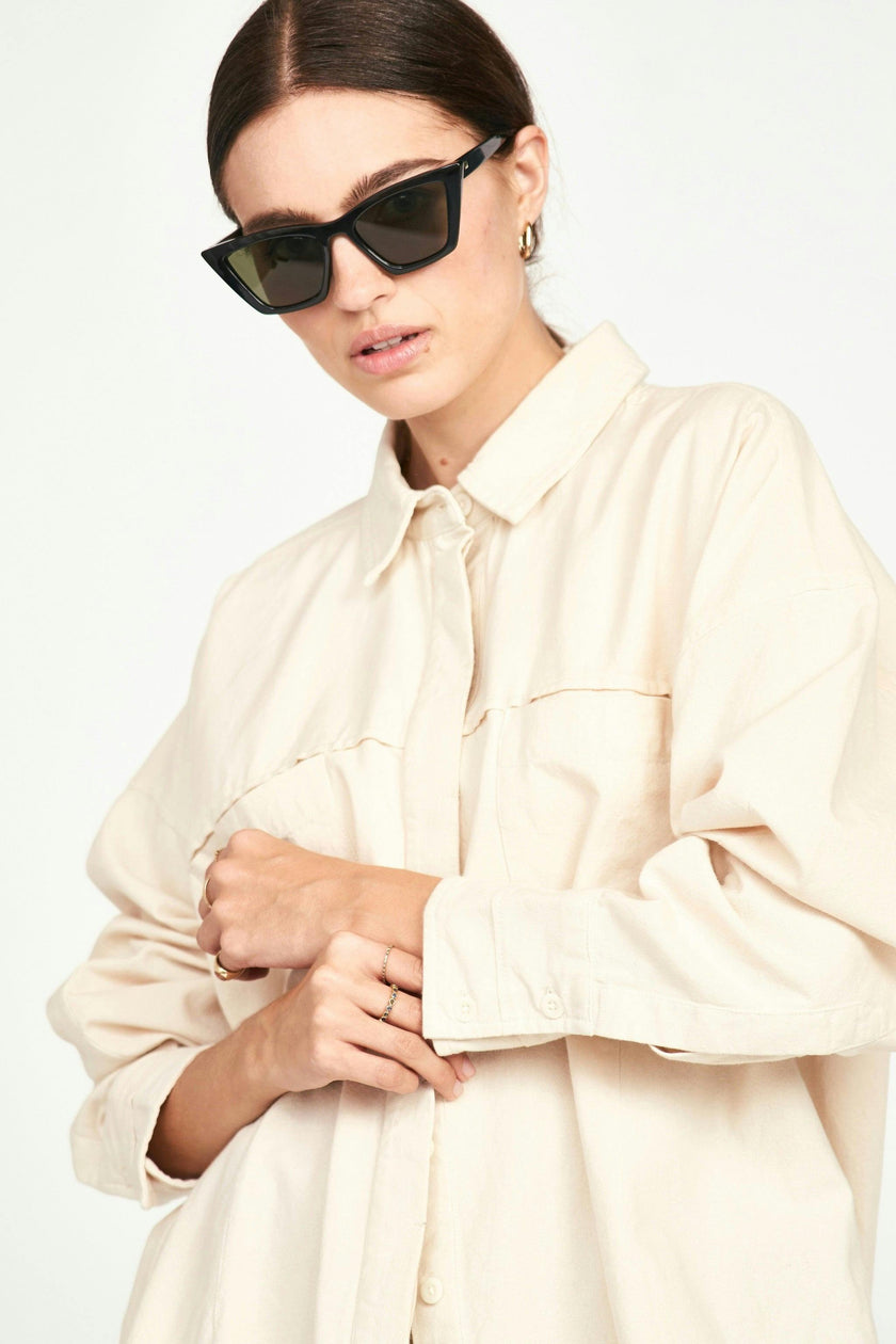 Huron Work Shirt in Bone