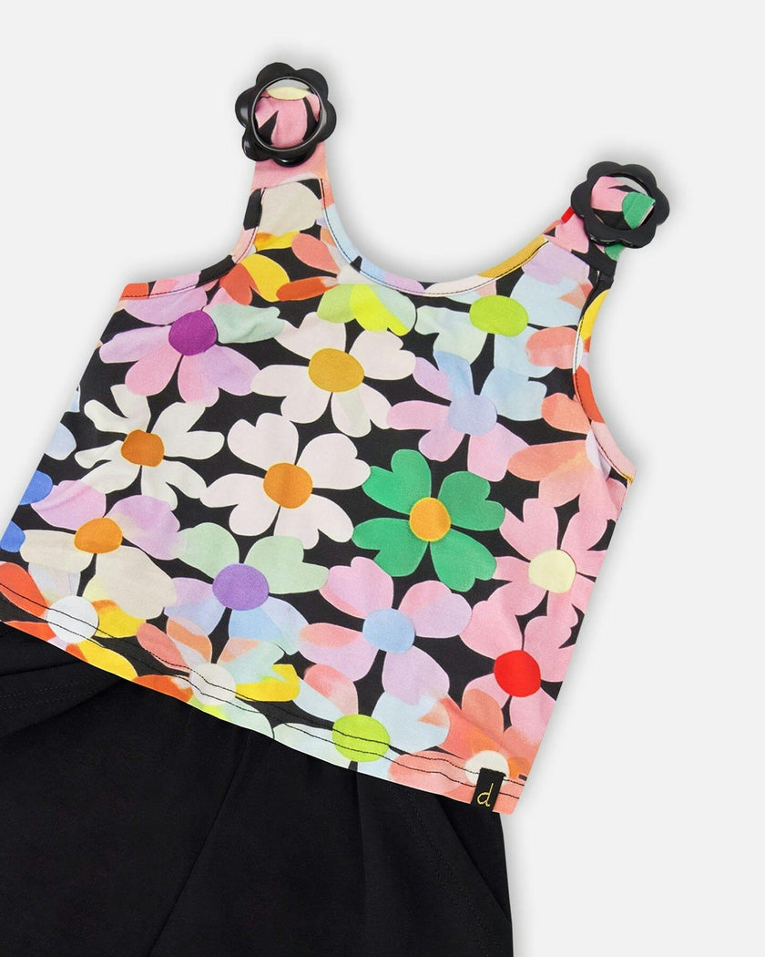 Sleeveless Jersey Jumpsuit