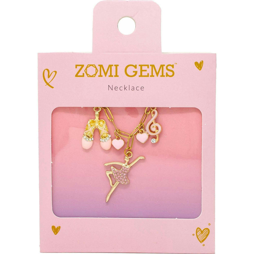 Ballet Multi Charm Necklace