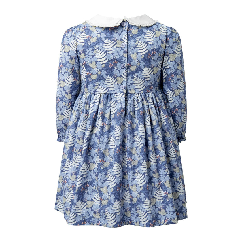 Acorn Leaf Peter Pan Collar Dress