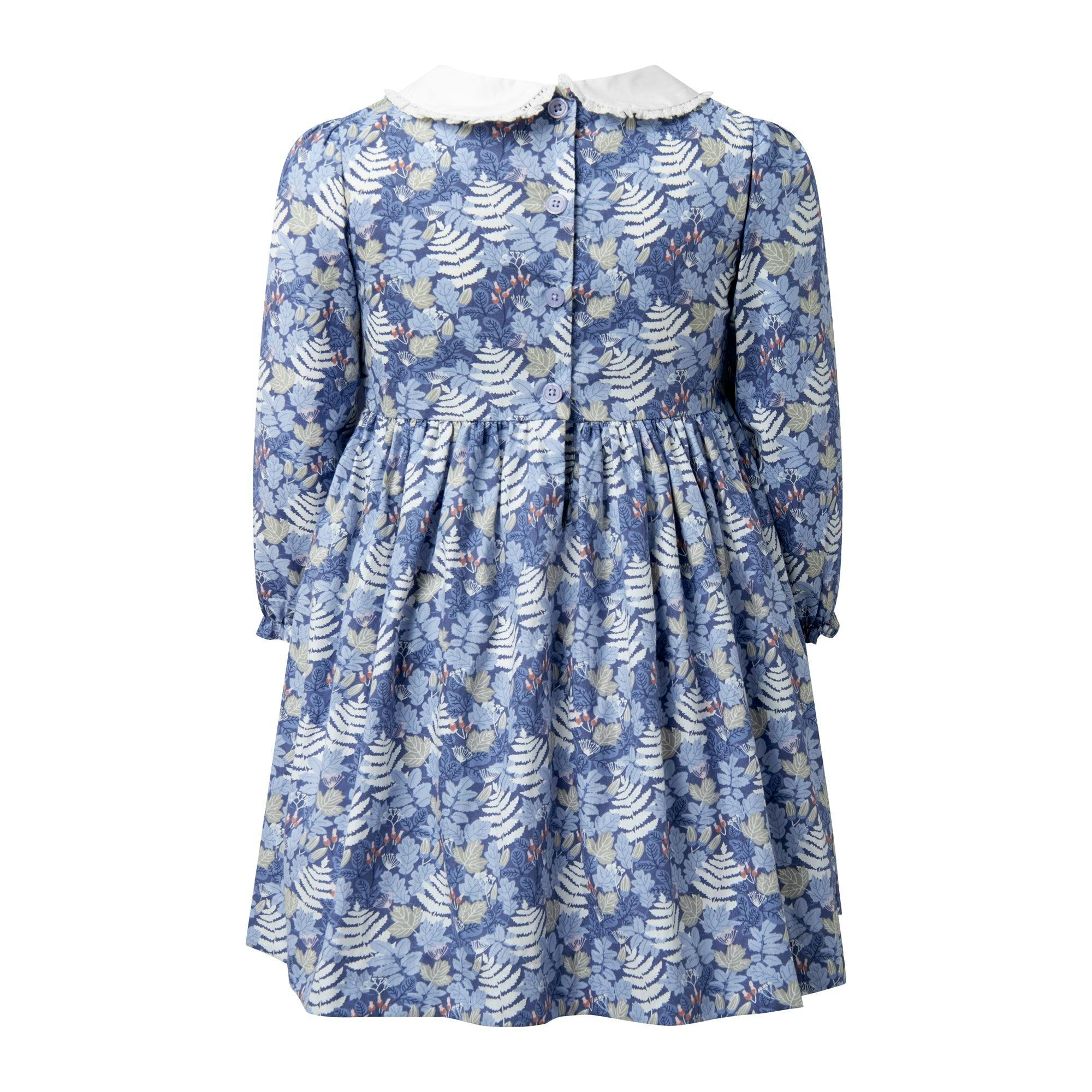 Acorn Leaf Peter Pan Collar Dress