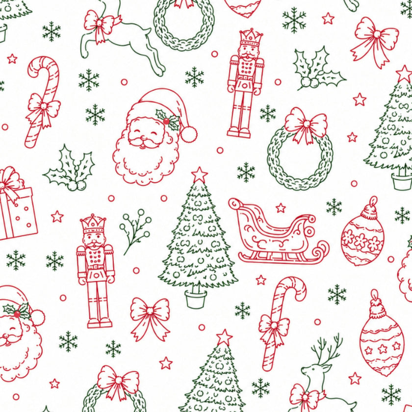 Dear Santa Two-Piece Pajama Set