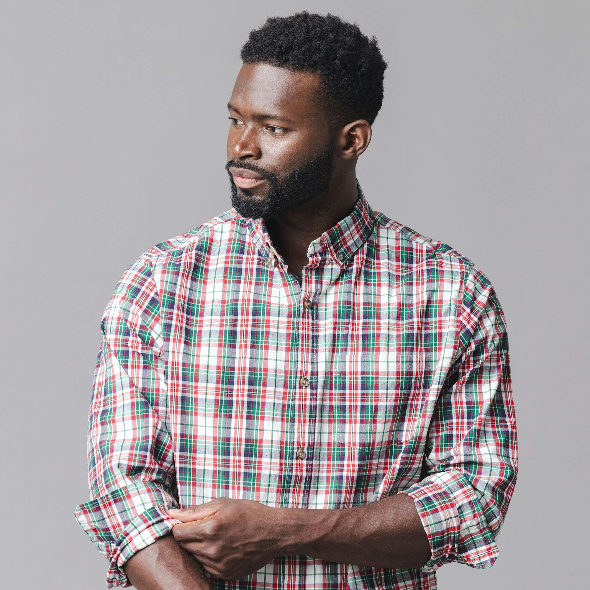 Organic Stretch Poplin Shirt