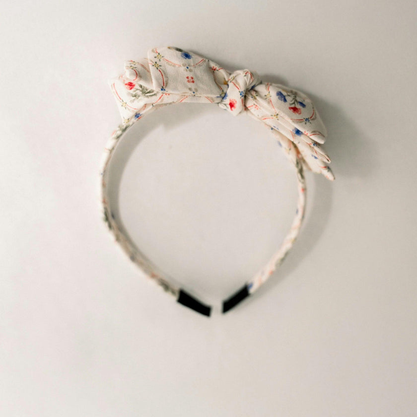 Three Little Bows Headband | Victorian Garden