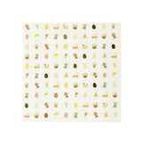 Bunnies In The Garden Nail Stickers
