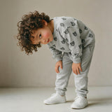 Organic Fleece Sweatshirt - Woodland Bear