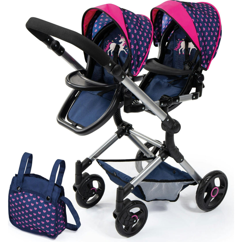 : Twin Doll Pram Neo