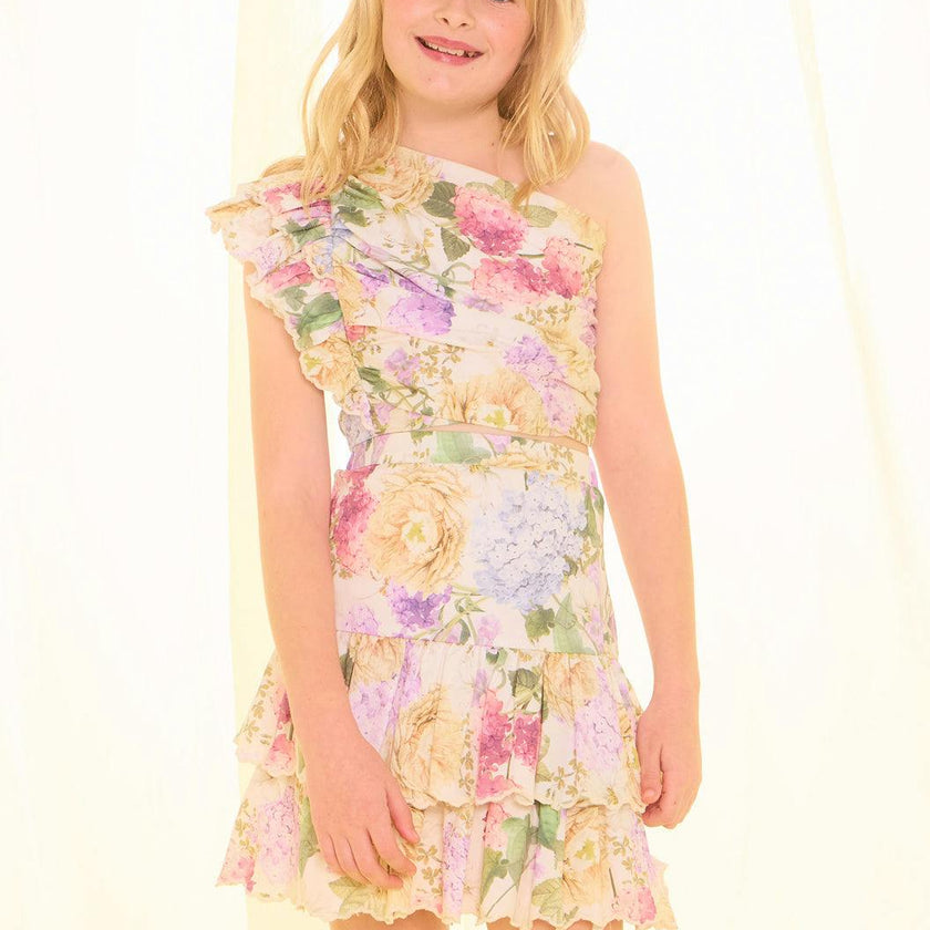 Seraphina One Shoulder Cotton Top
