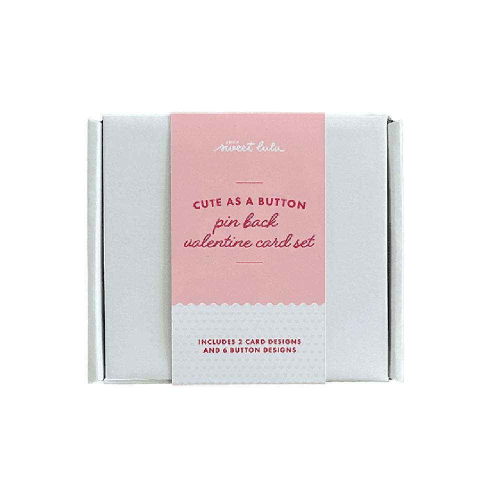 Cute as a Button Valentine's Day Card Set