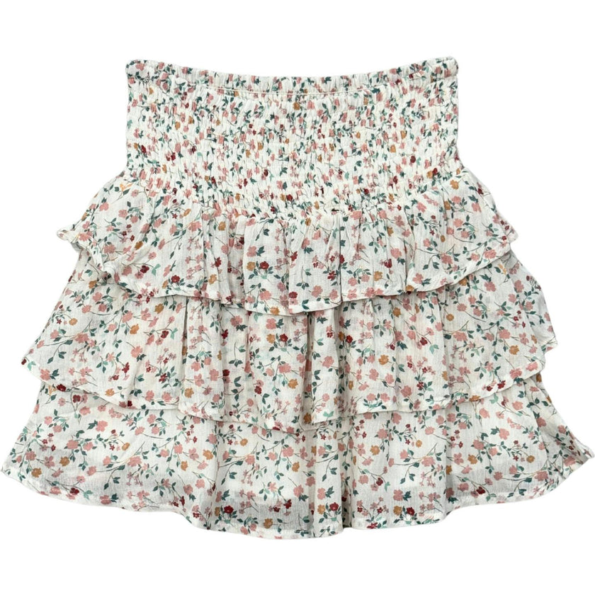 Tiered Mini Skirt