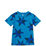 Printed Tee, Blue