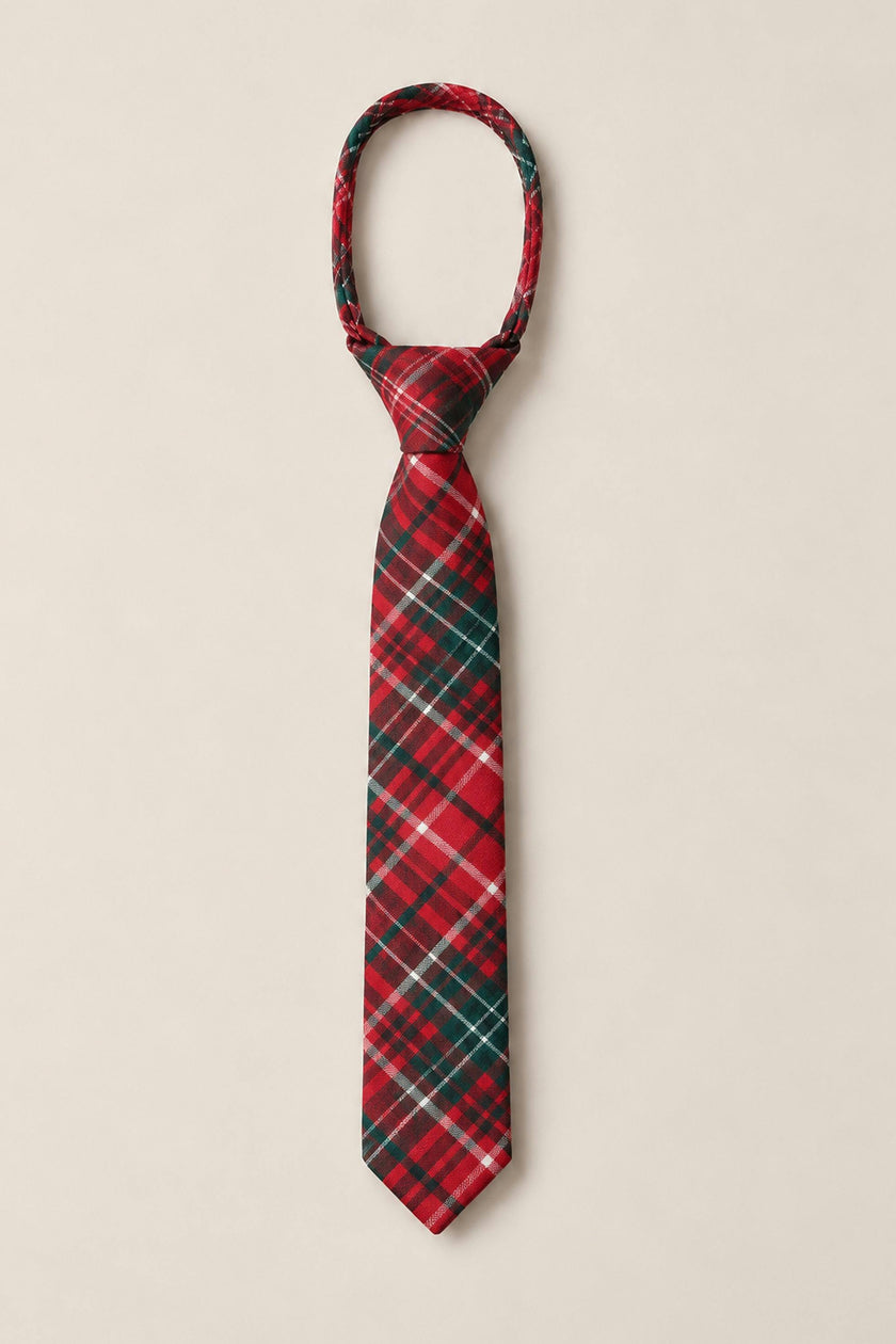 Ties in Christmas Cheer Plaid