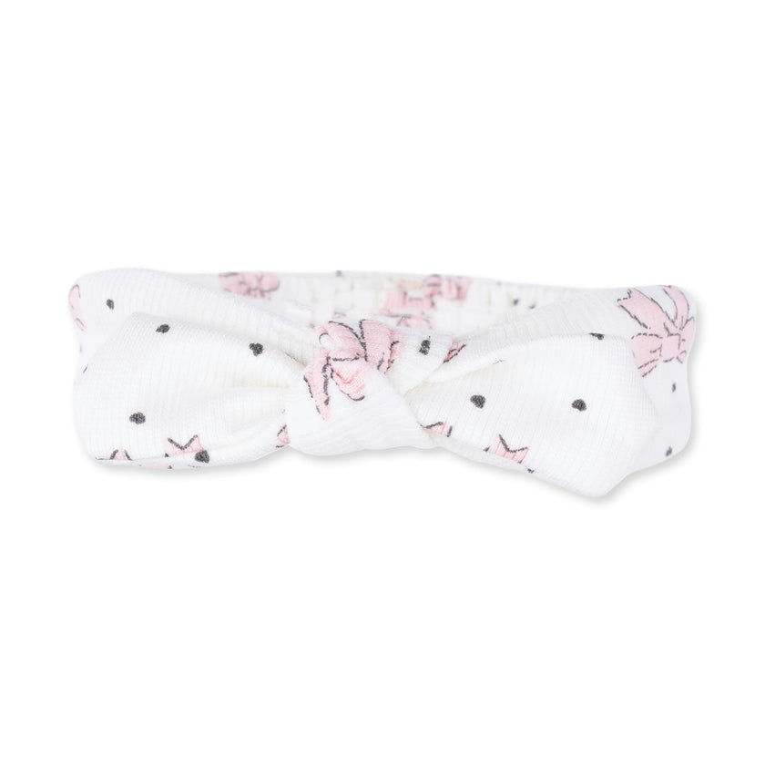 Bows and Hearts - Knot Headband