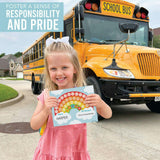 Colorful Kids Reward Sticker Charts & Day-N-Night Routine Charts Bundle
