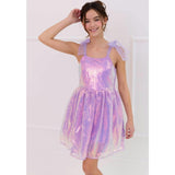 Lavender Sequin Tank Dress