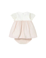 Pink Baby Dress With Bloomers
