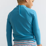 unisex cerulean blue rashguard